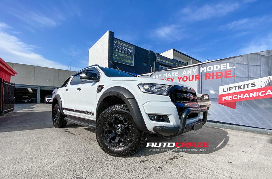 FORD RANGER AMBUSH MATTE BLACK